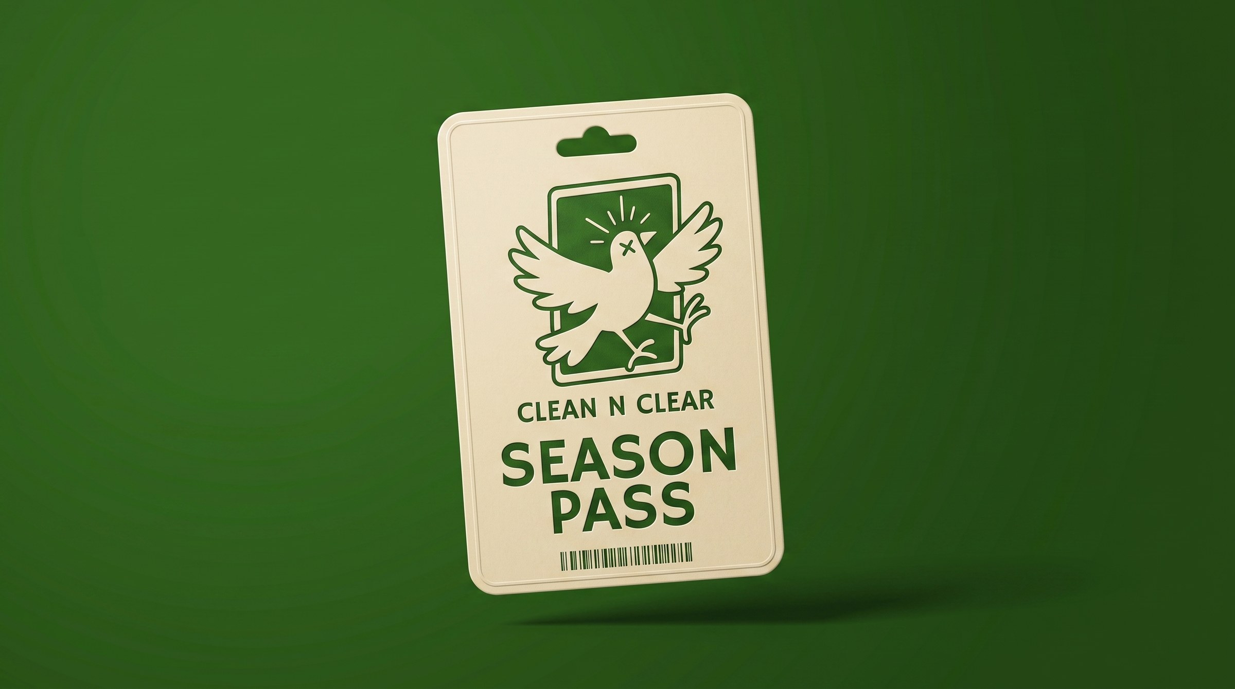 Clean N Clear Season Pass card