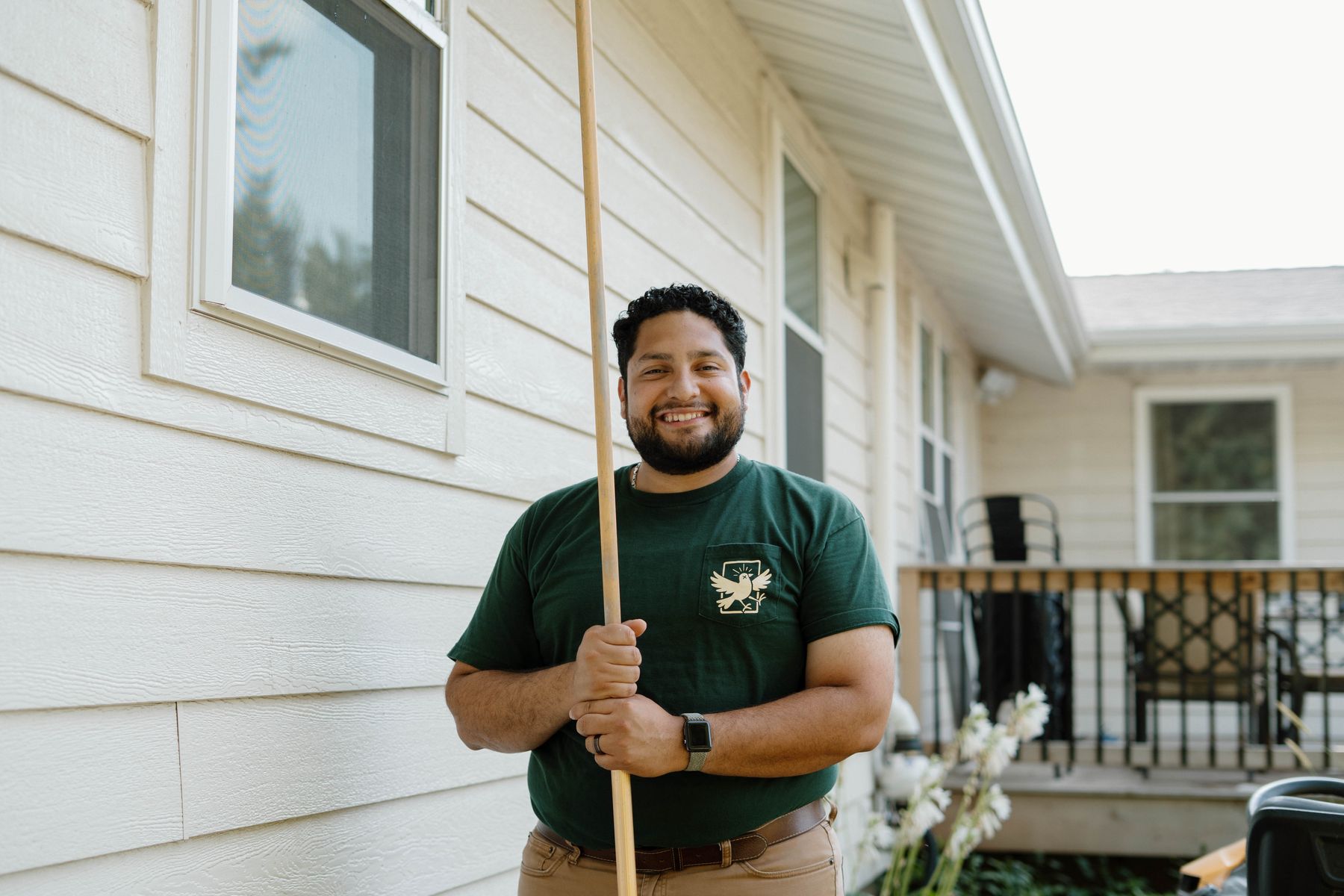 Bryan, on a job &mdash; real, not stock